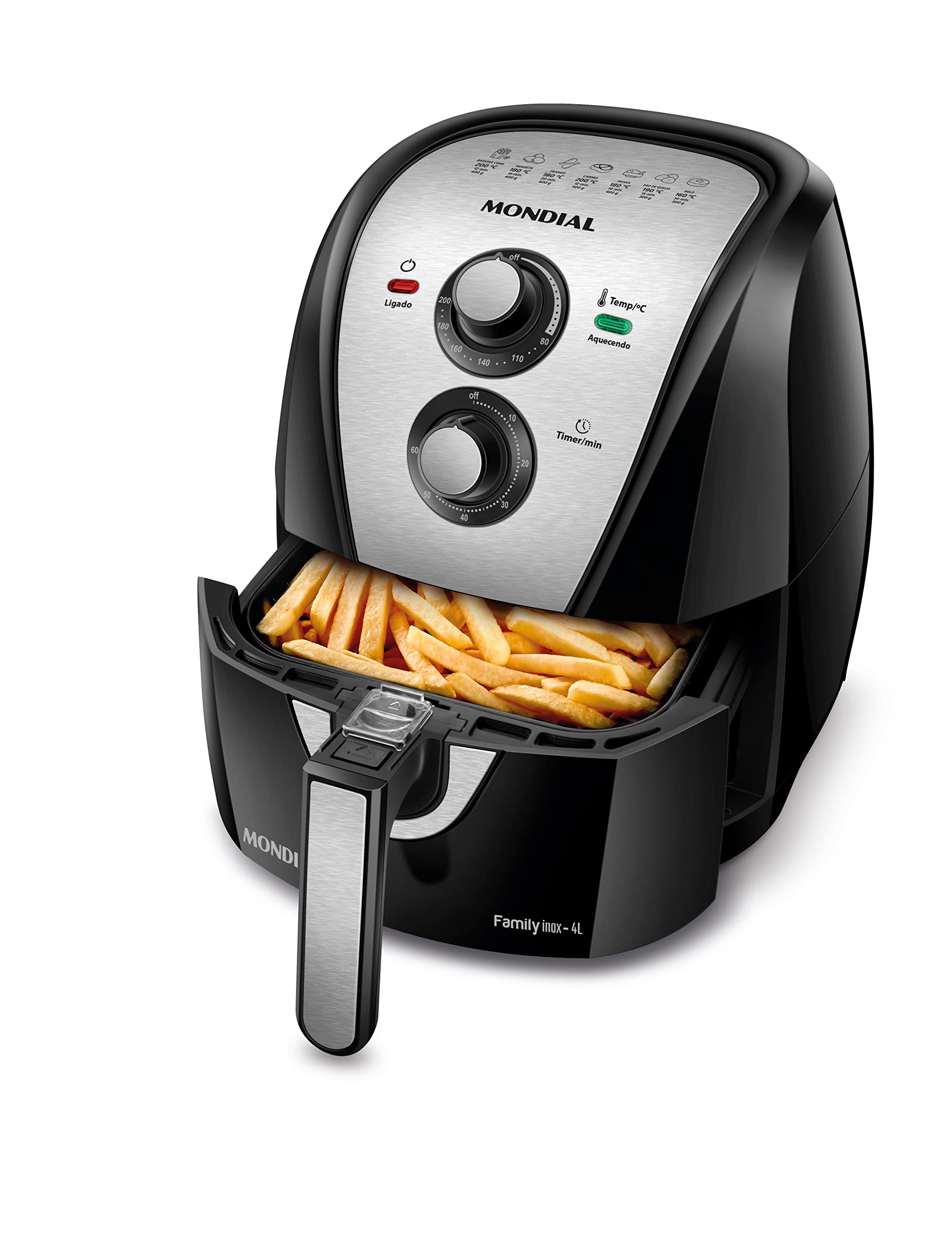Fritadeira Sem Óleo Air Fryer 4L Mondial AFN-40-BI é boa?